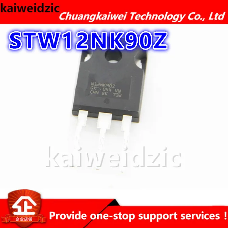 STW12NK90Z W12NK90Z TO-247 MOS FET 12a900v n-channel power MOSFET Интегральные электронные компоненты kaiweidzic |