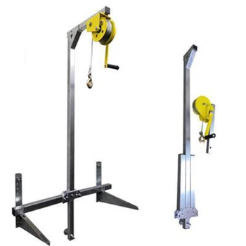 

Manual Stainless steel, outside installation lifting tool, crane, folding, self-locking manual winch assembly air conditioner
