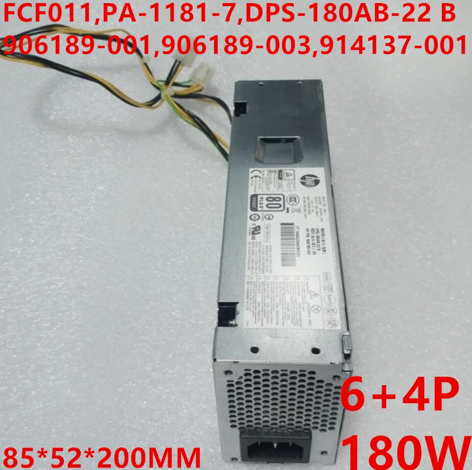 PSU для hp proнастольная 400G4 SFF 180W блок питания FCF011 PA-1181-7 DPS-180AB-22 B 906189-001 906189-003 914137-001