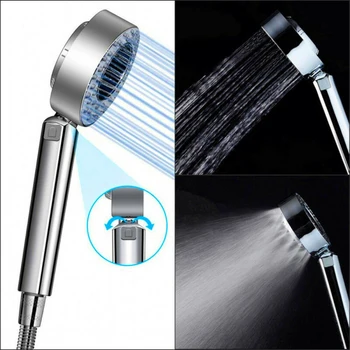 

Multipurpose Shower Head Nozzle Double-Sided Water Saver Flexible Spa Sprayer