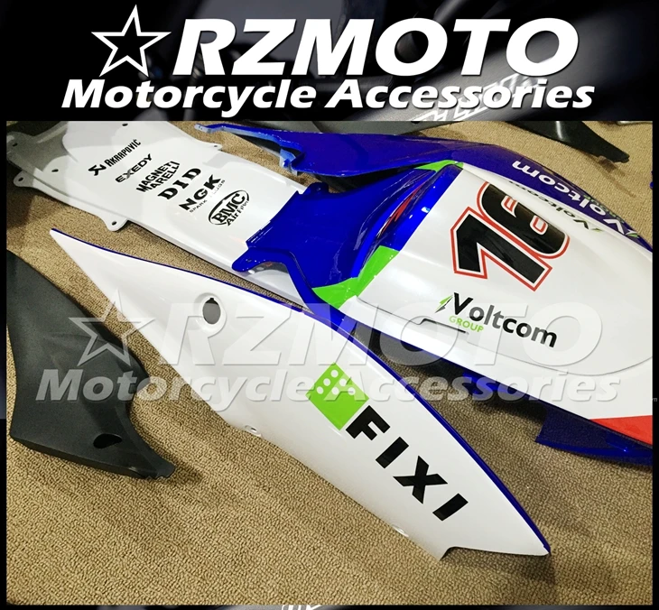 ABS мотоцикл обтекатель комплект для SUZUKI GSXR600 750 K6 2006-2007 год кузов литья под давлением Магазин № 1128