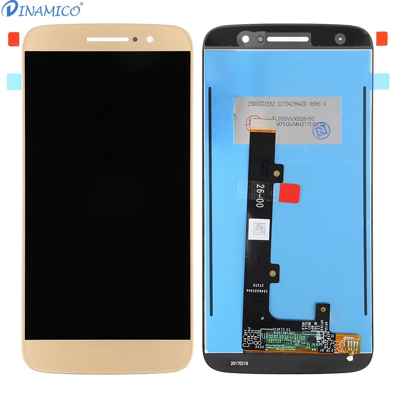 Dinamico Замена для MotoRola Moto M XT1663 lcd с кодирующий преобразователь сенсорного экрана в сборе XT1662 lcd дисплей