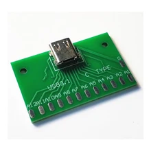 

USB Type C Female Adapter TYPE-C Test Board