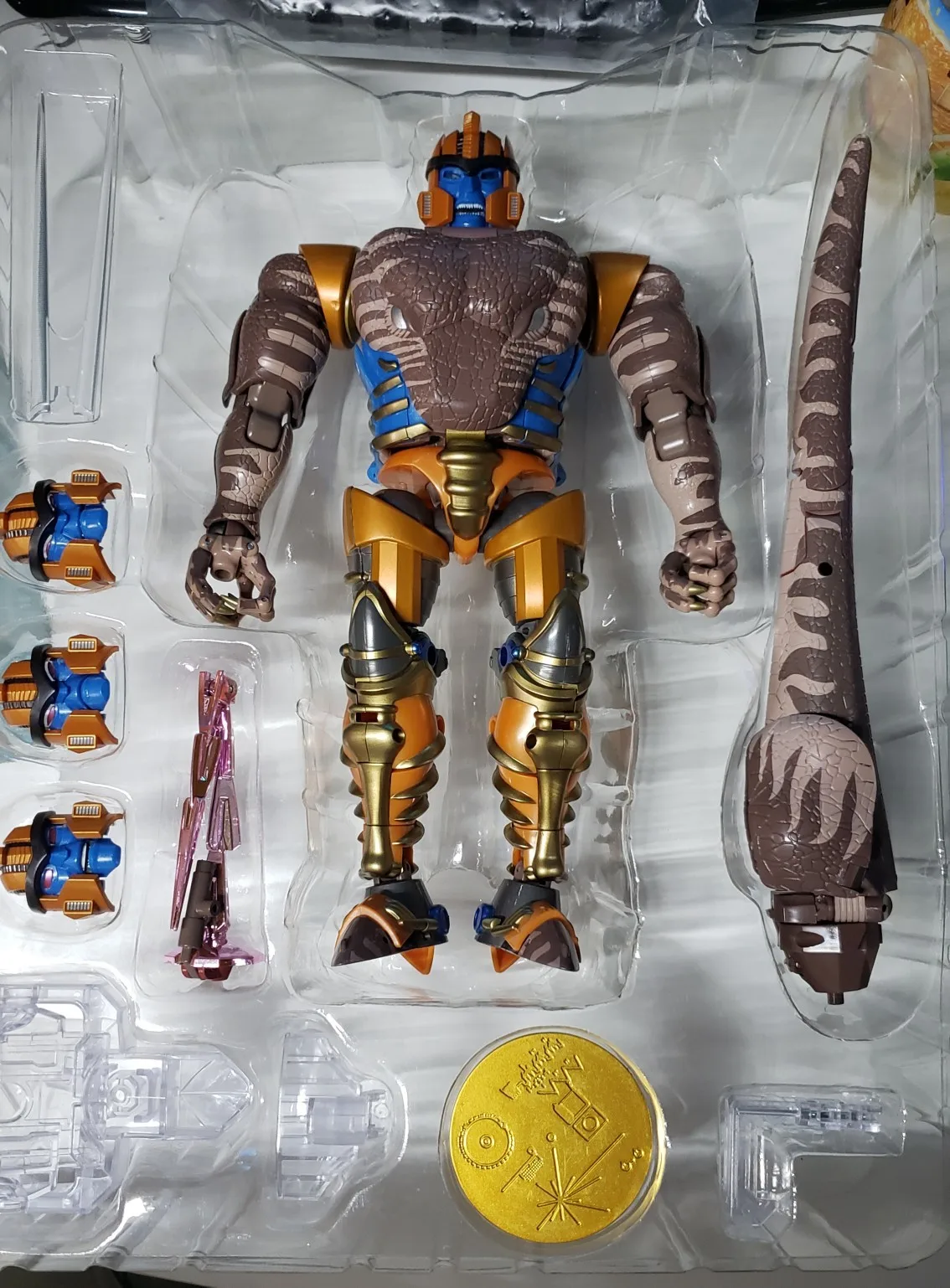 Бесконечная трансформация IT02 IT-02 шедевр MP-41 MP41 Dinobot Beast War BW фигурка | Игрушки и