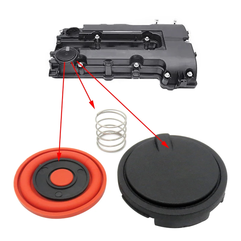 PCV Valve Cover With Gasket For Chevrolet Cruze Sonic Aveo, 43 OFF