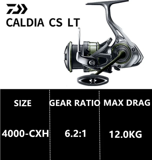 19 New Daiwa Caldia Cs Lt Saltwater Reel 3000 Cxh 4000 Cxh 2500s 3000s Spare Spool Spinning Fishing Reel Fishing Reels Aliexpress