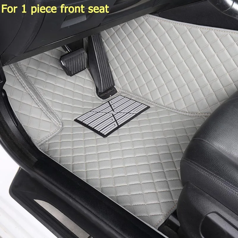 Only for 1 piece KADULEE пользовательские автомобильные коврики для Lexus ES IS-C IS LS NX GS CT GX LX570 RX350 LX RC RX300 LX470 ES300 ES 200 автостайлинг - Название цвета: Only for 1 piece
