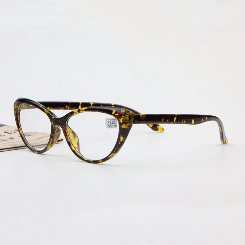 Gafas De Lectura De Ojo De Gato Ultraligeras Para Presbicia Anteojos 