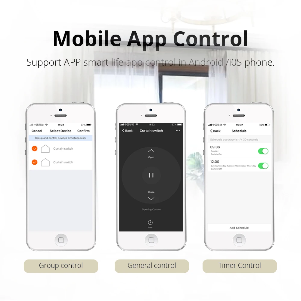 motorized curtain rod alexa