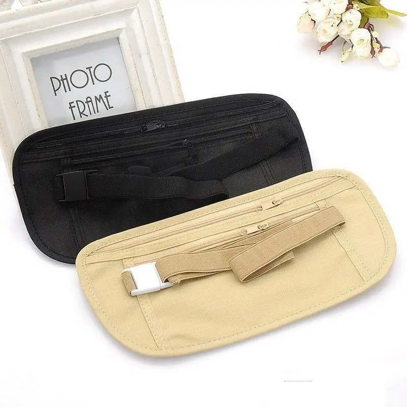 HOT Invisible Travel Waist Packs Pouch for Passport Money Belt Bag Hidden Security Wallet Gifts | Багаж и сумки