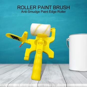 

Multifunctional Handheld Wall Print Brush Clean-Cut Edger Roller Paint Home Brush Portable Safe Tools Multi-function