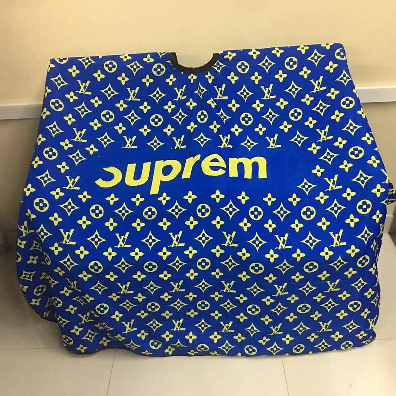 

2020 New adult Haircut Hairdressing Barber capes Cloth Skull Pattern Apron Polyester Cape Hair Styling Design Salon Barber Gown