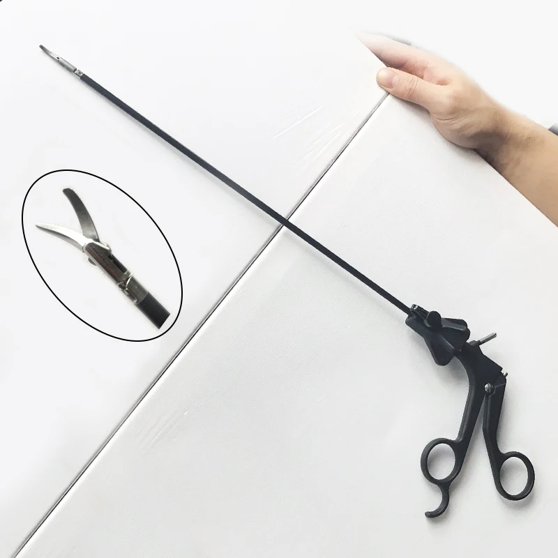 

Black Laparoscopic Simulation Training Instruments needle holder forceps Separating scissors Student Educational Equipment
