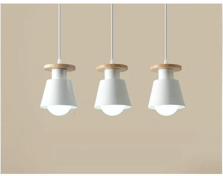 Европа Утюг искусство ресторан Droplight современный краткое спальня ночники индивидуальный корейской трех блюд подвесной светильник