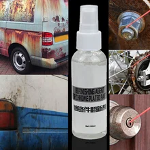 100 мл ингибитор ржавчины для удаления металлической поверхности хромированная краска для домашнего обслуживания автомобиля спрей для удаления ржавчины DXY88