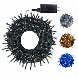 YASENN 30M/300led Waterproof christmas lights LED Fairy String Lights Garland Christmas Party Holiday Lights Outdoor  Decoration