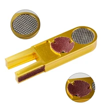 

Billiard Pool Cue Tip Trimmers Repairer Nickel Shaper Billiard Accessories Muti-function U-shape Solid Alloy Billiard Burnisher