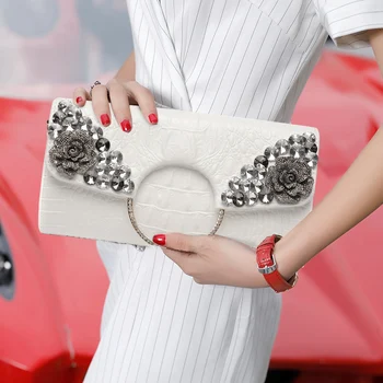 

Fashion Trend Bag Female 2020 New Leather Women Clutch Bag Ladies Diamond Bag Handbag Banquet Bag Casual Shoulder Bags Small