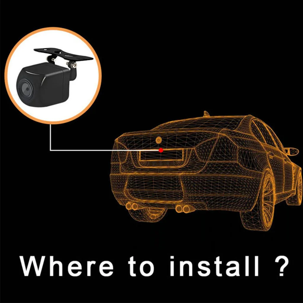 Лучшая продуктов W-Car wifi Автомобильная камера заднего вида, парковочная камера заднего вида для Носимых устройств, дропшиппинг