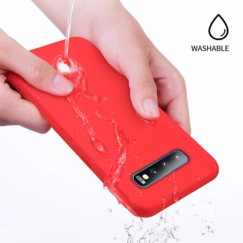 Ультратонкий силиконовый чехол для SAMSUNG Galaxy S10 S9 S8 S11 Plus S10e S11e Note 8 9 10 5G чехол