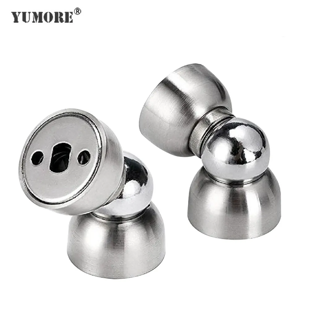 Yumore Door Stops 304 Stainless Steel Door Stopper Hidden Door