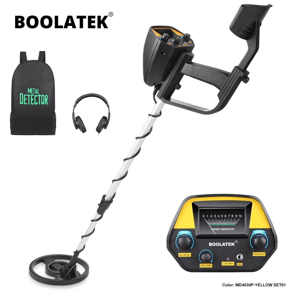 BOOLATEK – détecteur de métaux souterrains MD-4030P, d'or MD4030, pour chasse au trésor, offre spéciale