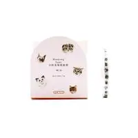 Cute Kawaii Flowers Feather Cat Animals Decorative Tape Adhesive Masking Washi Tape Paper Stickers For Scrapbooking - Цвет: J