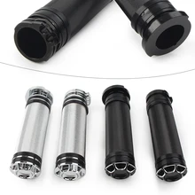 " черная ручка с ручкой для Sportster Touring Glide Dyna Softail CNC алюминиевые аксессуары для мотоциклов