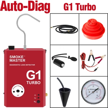 

G1 Turbo Car Smoke Leak Detector for Motorcycle SUV Leakage Tester Fuel Leak Locator Automotive Scanner Auto Diagnostic Tool
