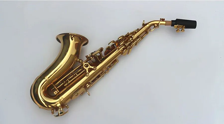 

Soprano saxophone Tom BB curved soprano sax of Bcreated musical instrument Saxophone Sax for children and case