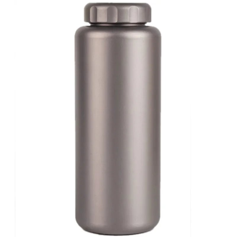 

1050Ml Camping Outdoor Household Capacity, Large Titanium Kettle Tableware, Lightweight Large Water Bottle, Water Glass Picnic S