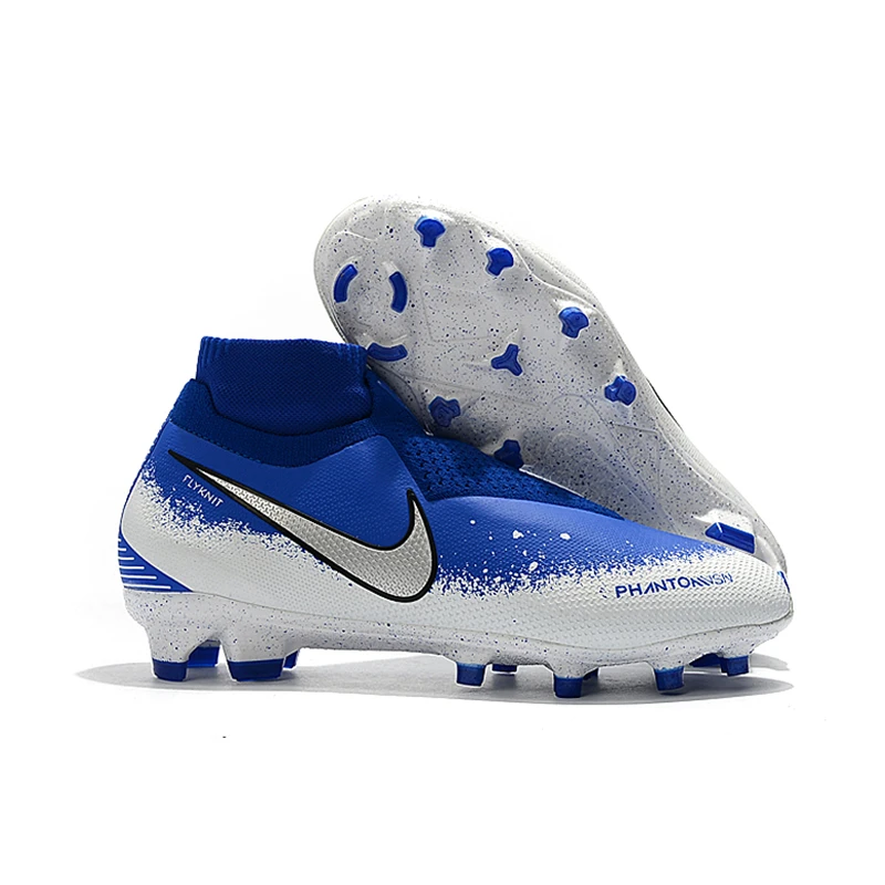Nike Phantom VSN тени Elite DF FG Футбол бутсы кроссовки Для мужчин футбольные бутсы с волнообразным краем; Zapatos De Futbol Hombre Nike Бутсы; большие размеры 39-45