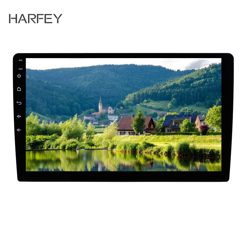 

Harfey Universal Android 8.1 HD 10" Car Multimedia Player GPS Navi Bluetooth WiFi Stereo for Nissan VW Toyota Kia rio Head Unit