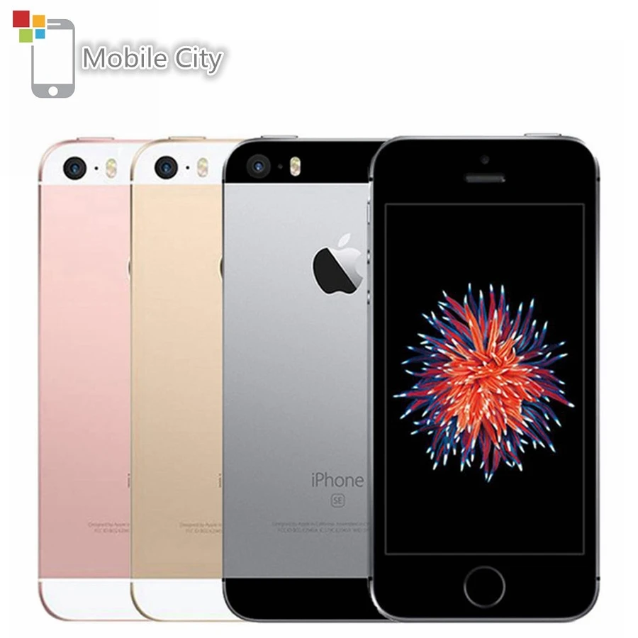 Для Apple iPhone SE двухъядерный IOS, сеть 4G LTE, мобильный телефон, 12MP 4 "2 Гб Оперативная память 16 GB/64 GB Встроенная память по отпечатку пальца