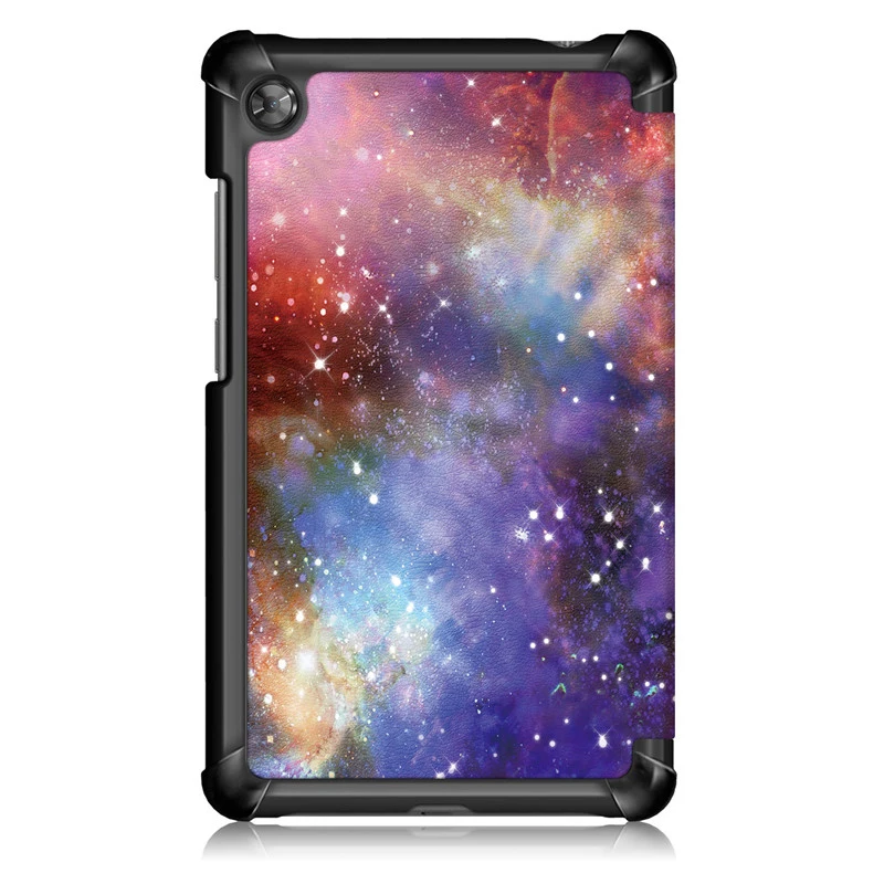 Чехол для lenovo tab M7 TB-7305x tb-7305i tb-7305f Стенд кожаный чехол Funda для lenovo tab m7 тонкая магнитная Складная подставка для телефонов из зернистой кожи