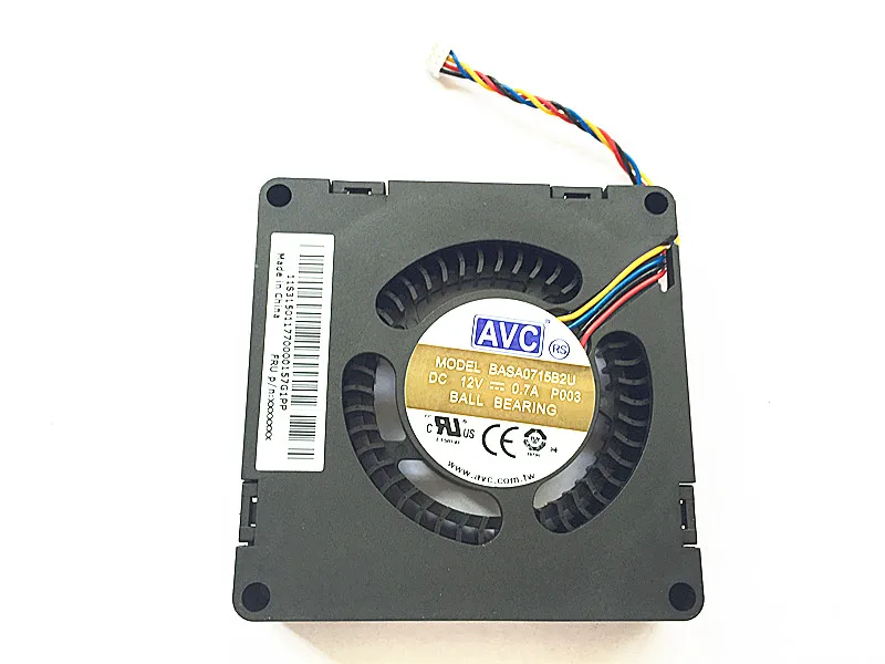 

AVC BASA0715B2U P003 Server Cooling Fan DC 12V 0.7A 70x70x15mm 4-wire