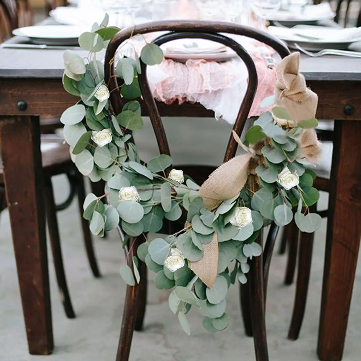 PATIMATE искусственная Виноградная лоза розы цветы искусственные цветы для гирлянды украшения для свадебного стола искусственные листья Подвесной Настенный декор