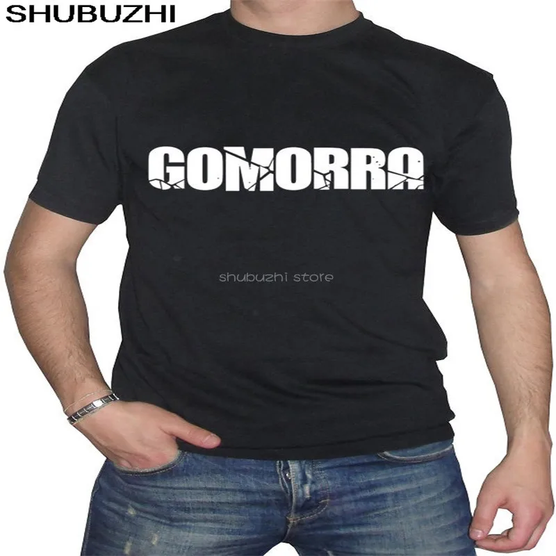 Fm10 футболка uomo GOMORRA Series TV Genny CINEMA &amp Harajuku топы Футболка модная классическая