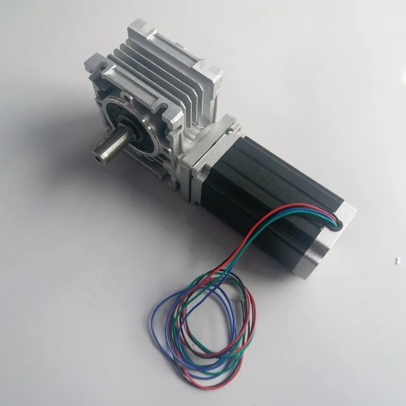 Редуктор скорости Nema34 редуктор RV040 18 мм выход шаговый двигатель 4A 98 6 5 нм 930Oz in
