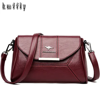 

Luxury Women Bags Designer Female Soft Leather Shoulder Crossbody Bags For Women 2020 Casual Flap Purses And Handbags Sac A Main