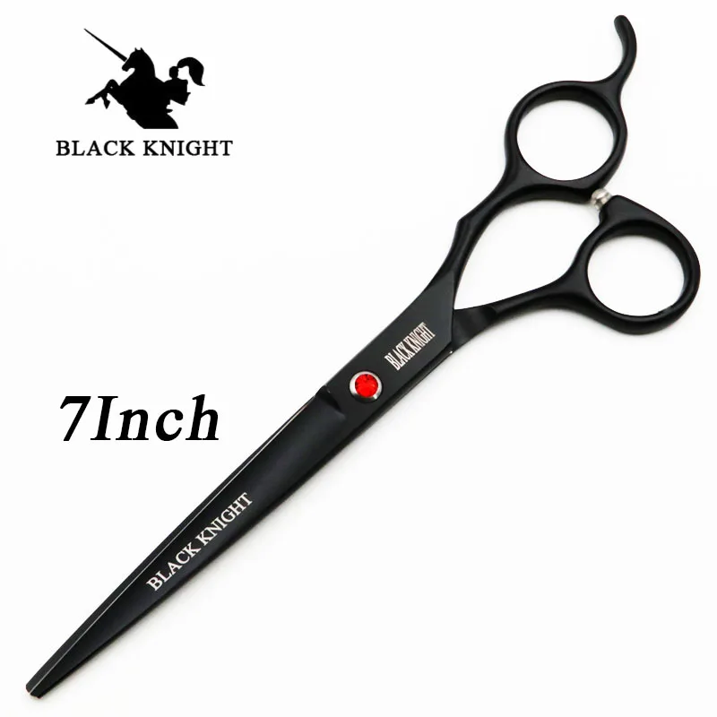 

Pet Scissors Dog Grooming Straight Cutting Shears Kit for Animals 7 Inch Hair Scissors Japan440C Black Style