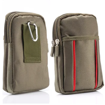 

Universal 6.3 Cowboy Cloth Double Layer Zipper Bag Canvas Large Capacity Men Short Wallet Purse