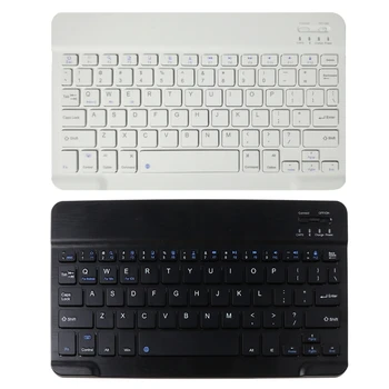 

Mini Wireless Bluetooth Keyboard for Tablet Smartphone Rechargeable Keyboard