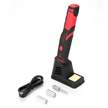 Fer à souder électrique sans fil, batterie au Lithium Rechargeable, 450c 8W