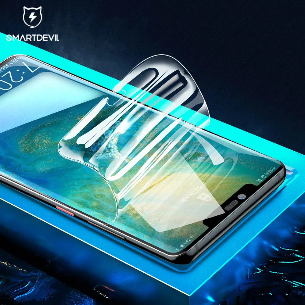 SmartDevil mate 20 Защитная пленка для экрана mate 30 20X10 Pro Гидрогелевая плёнка полностью покрывающая для huawei P20 HONOR 10 пленка высокого разрешения