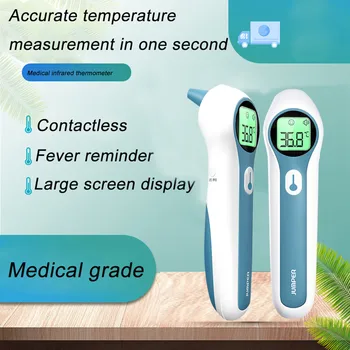 

Digital thermometer for adults and children infrared detection liquid crystal display non-contact handheld thermometer 30*