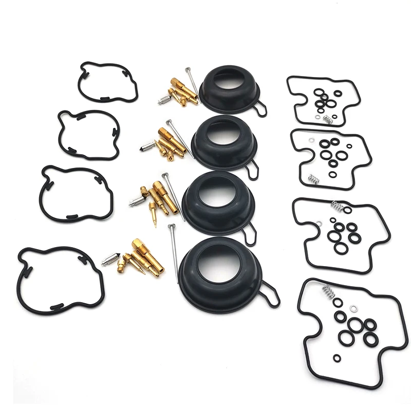 

4 sets Motorcycle Carburetor Repair kit with diaphragm Vacuum for Honda CBR400RR NC29