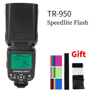 

TRIOPO TR-950 speedlight Professional Flash Light Universal On-Camera External Speedlite for Canon for Nikon For Fujifilm DSLR