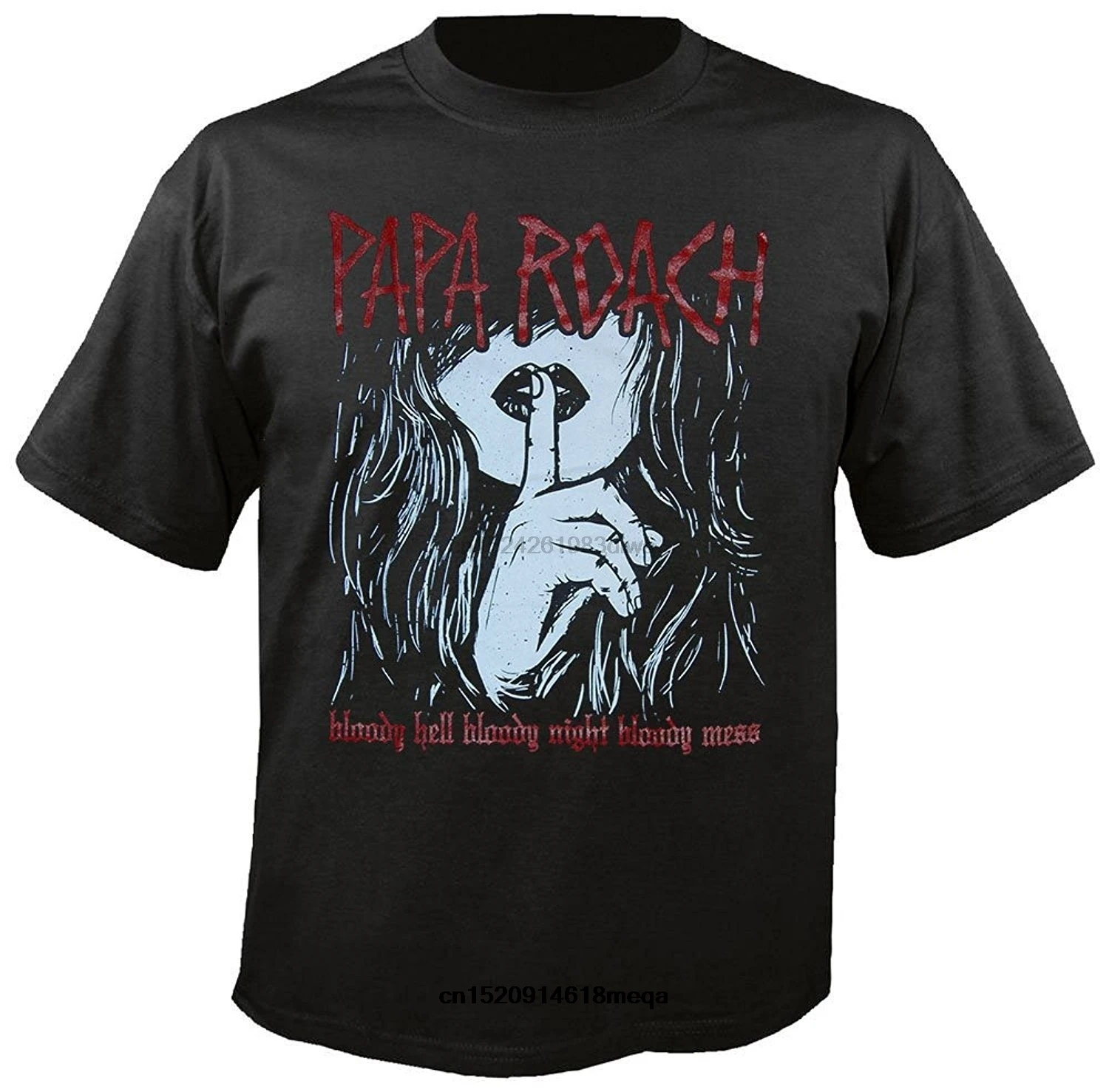 Футболка мужская модная футболка Papa Roach Bloody Hell | Мужская одежда