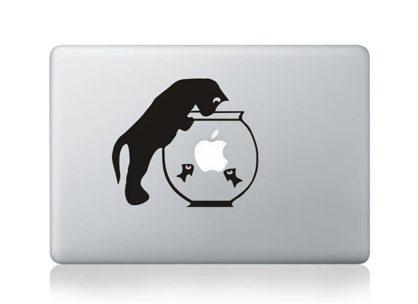 MB black-Part B(132) YCSTICKER-Виниловая наклейка для ноутбука для AppleMacbook Pro/Air 13 дюймов мультяшный чехол для ноутбука MacCover наклейки для MacAir 13 15 16 - Цвет: MB black-Part B(132)